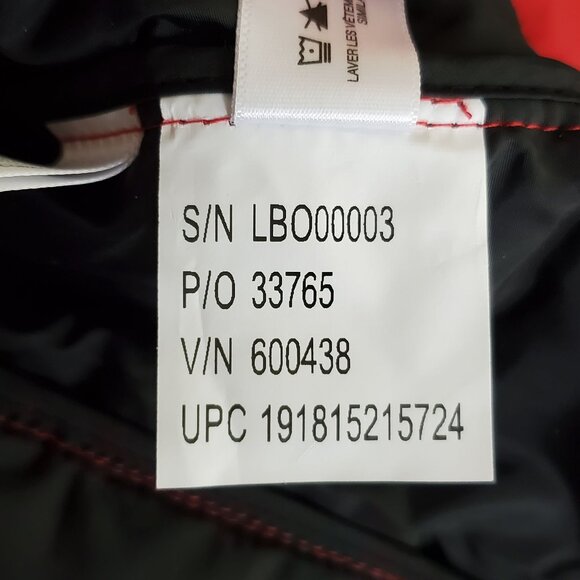 Cbuk By Cutter & Buck Womens Puffer Vest Medium Red, Gray & Black Colorblock - Picture 7 of 10